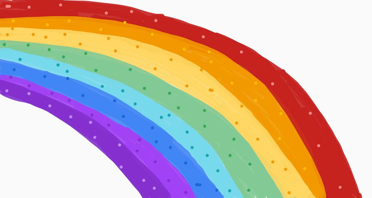Slide arco-íris quebra-cabeças online
