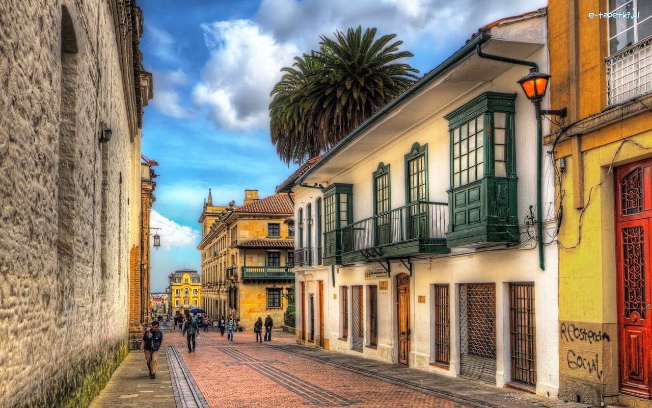 straat in colombia legpuzzel online