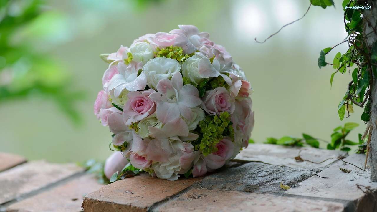 wedding bouquet - ball online puzzle