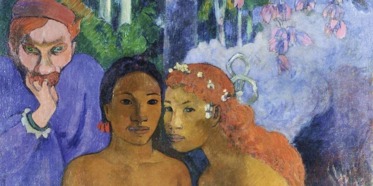 Barbarian Tales, 1902 από τον Paul Gauguin παζλ online