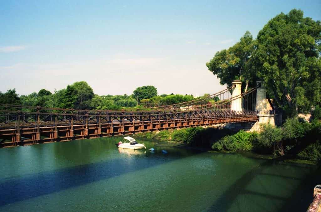 Die echte Ferdinando-Brücke 1832 Bourbon Kingdom Online-Puzzle