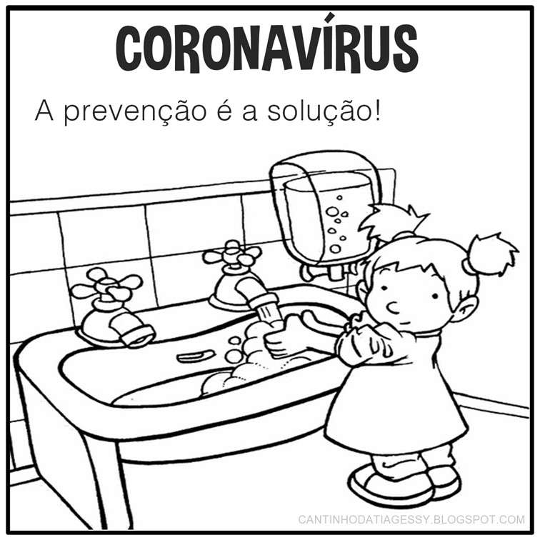Prevención contra el coronavirus rompecabezas en línea