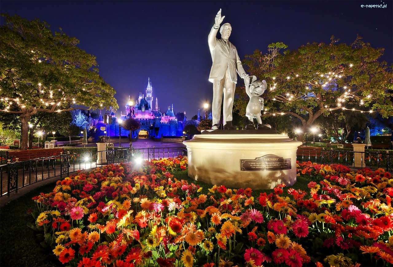 emlékmű, Kalifornia, Disneyland online puzzle