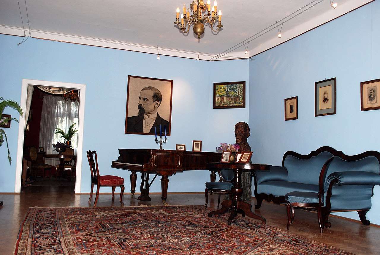 Музей Генрика Сенкевича в Волі Окржейській пазл онлайн