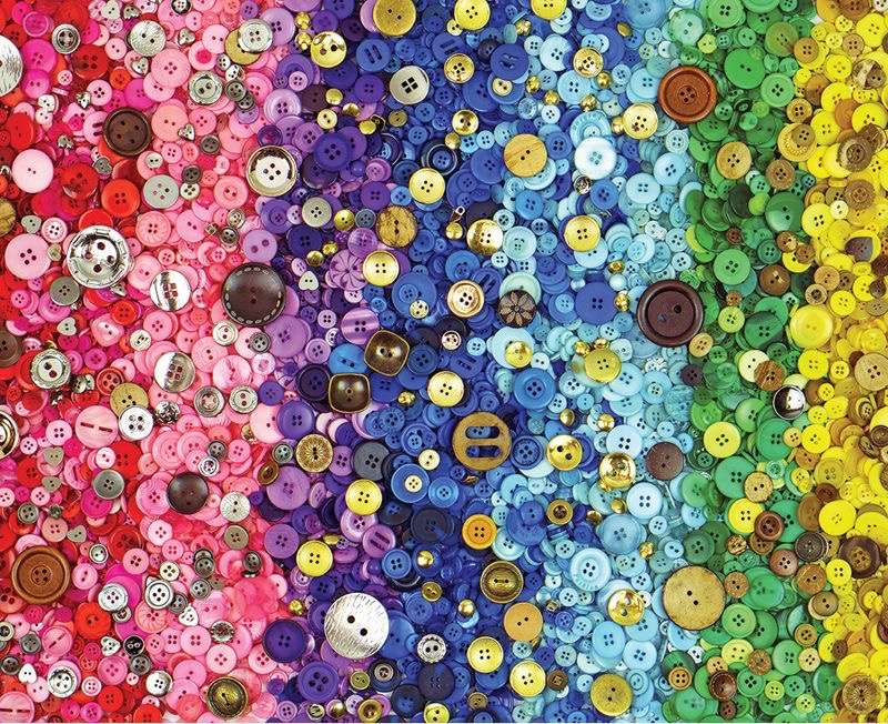 Botões de arco-íris quebra-cabeças online