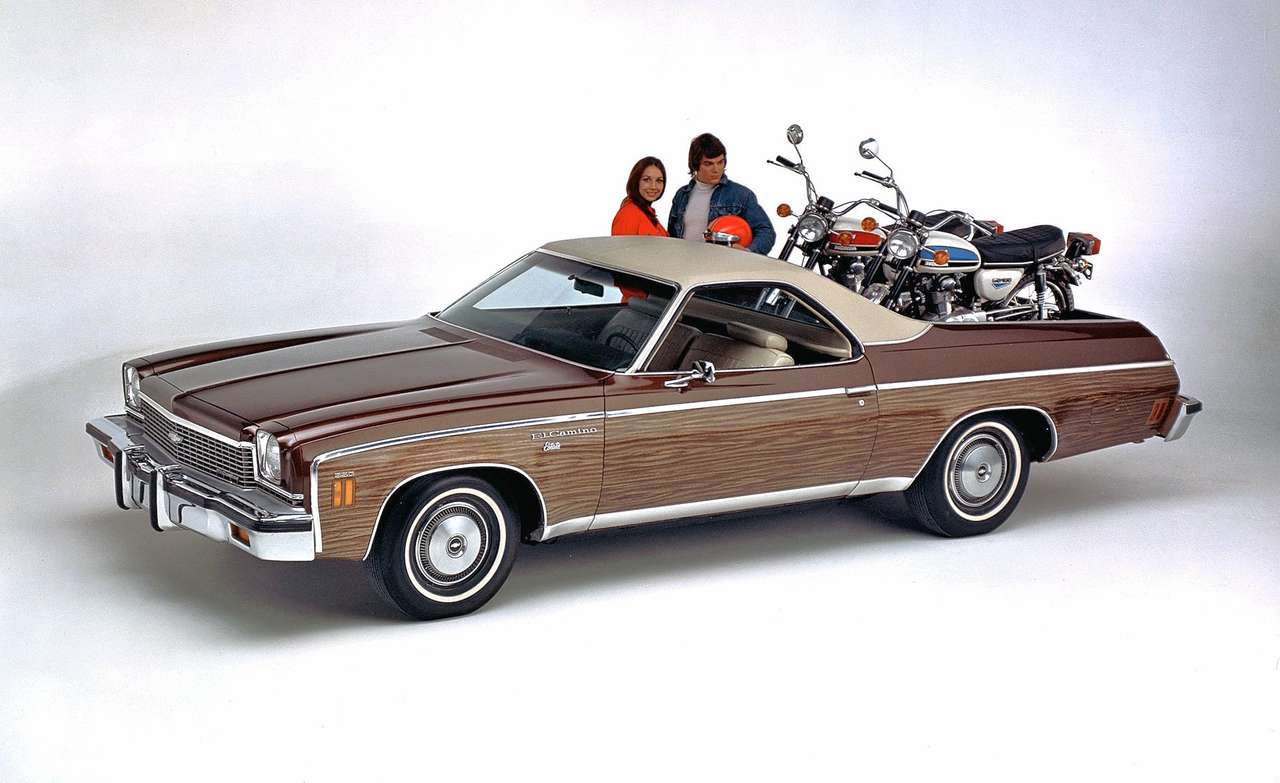Chevrolet El Camino Custom Estate uit 1973 online puzzel