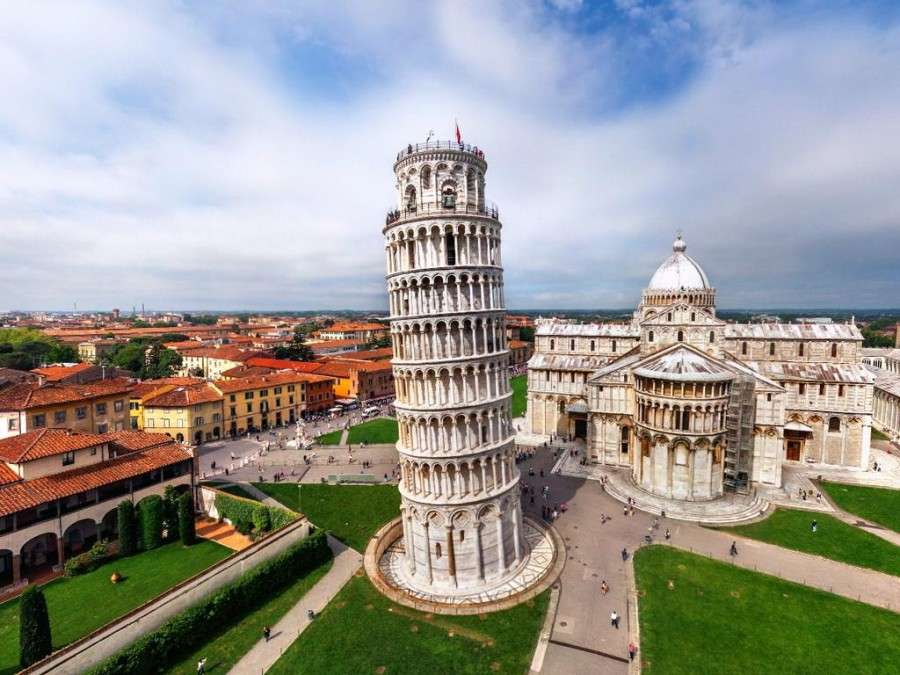 Pisa Italien pussel på nätet
