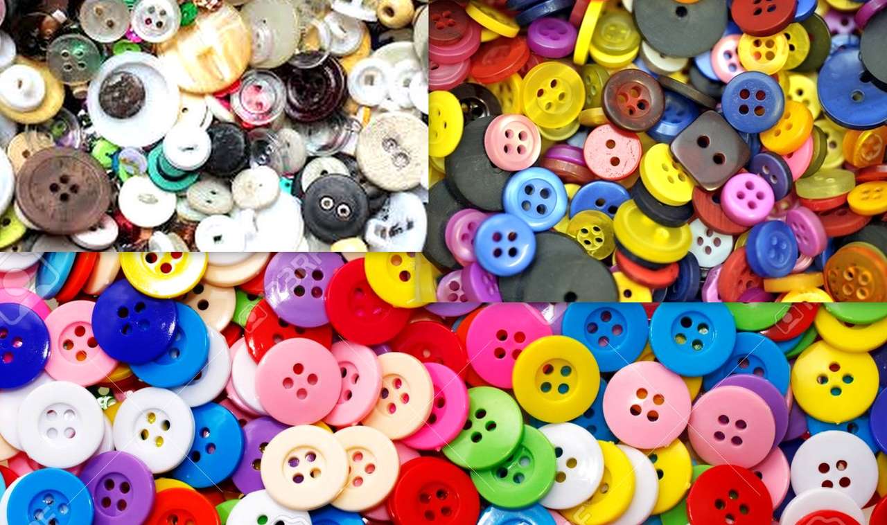 COLORFUL BUTTONS online puzzle