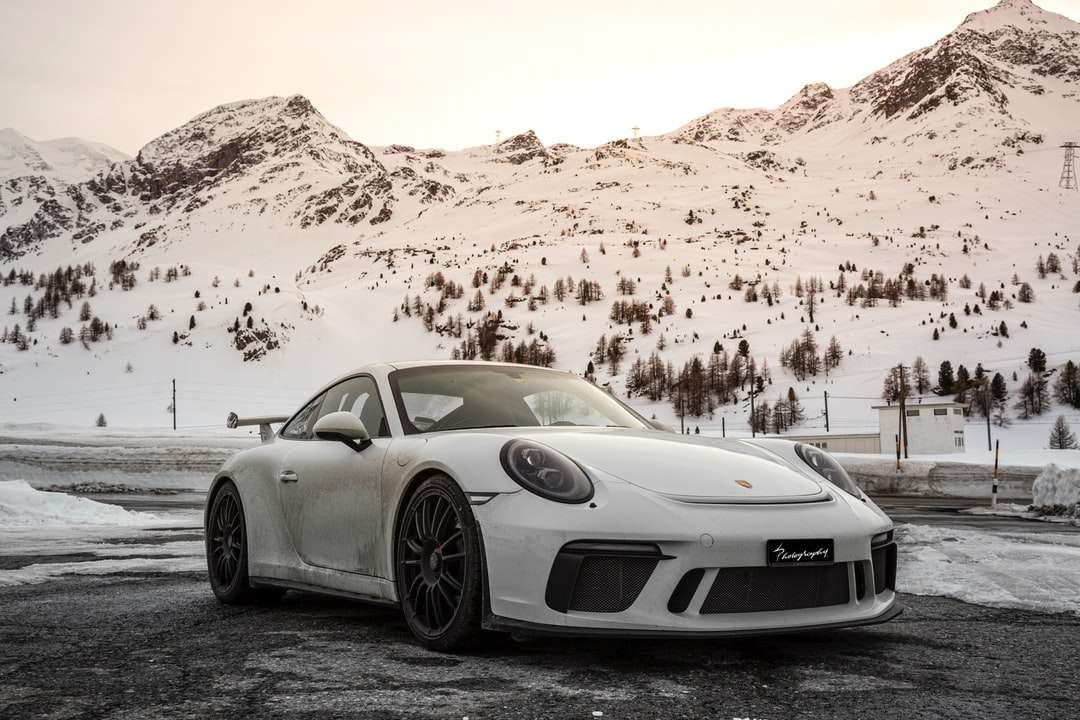silberner Porsche 911 tagsüber unterwegs Online-Puzzle