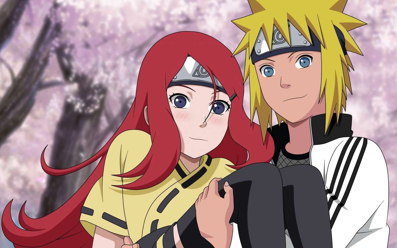 Minato y Kushina rompecabezas en línea