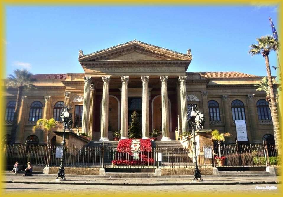 Teatro Massimo Palermo-Sicilia- Italia puzzle online
