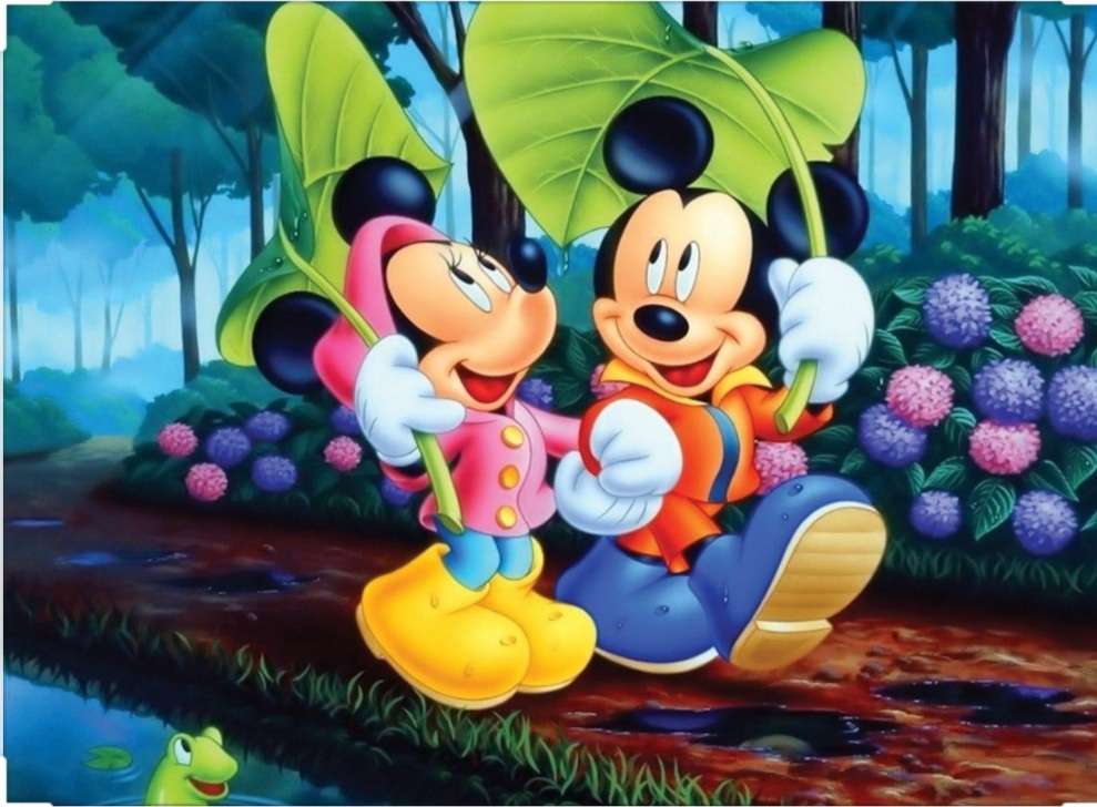 Mini et Mickey Mouse puzzle en ligne