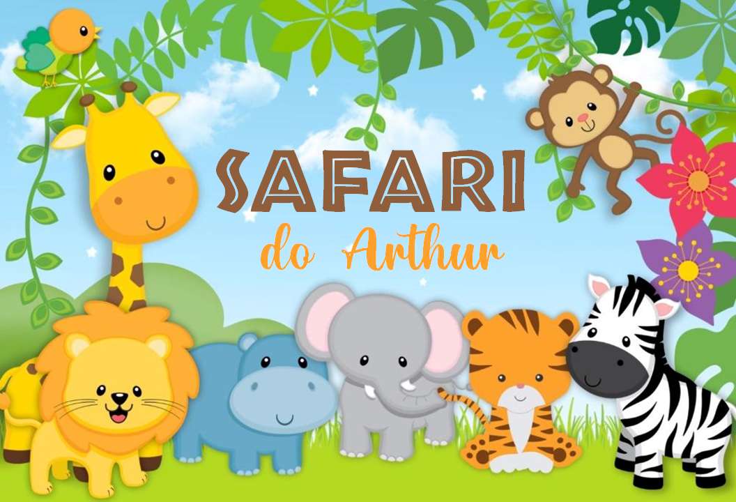 Arthur Safari online puzzle