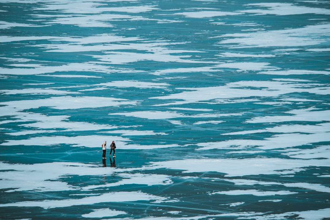 2 persone in acqua durante il giorno puzzle online