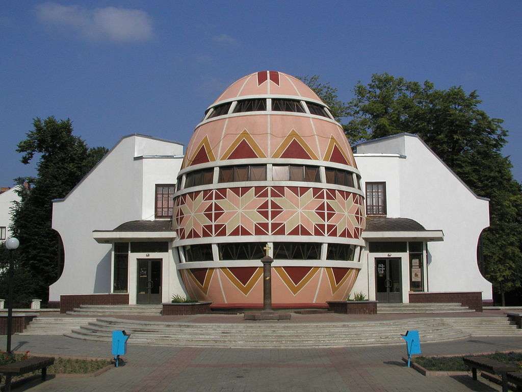 Das Museum der Ostereier in Kołomyja Online-Puzzle