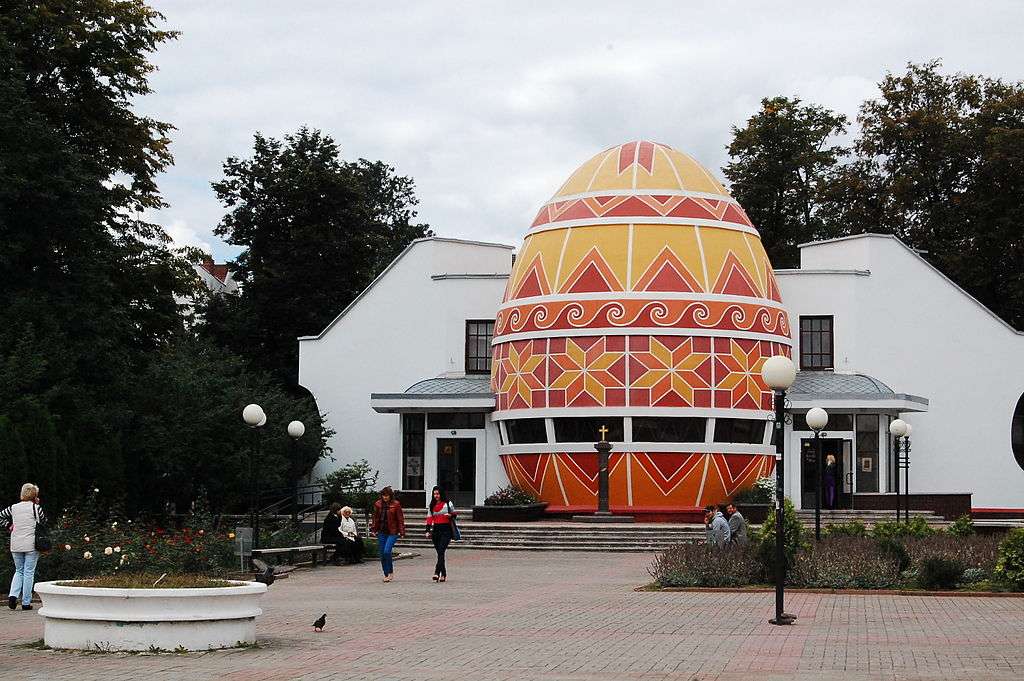 Das Museum der Ostereier in Kołomyja Online-Puzzle