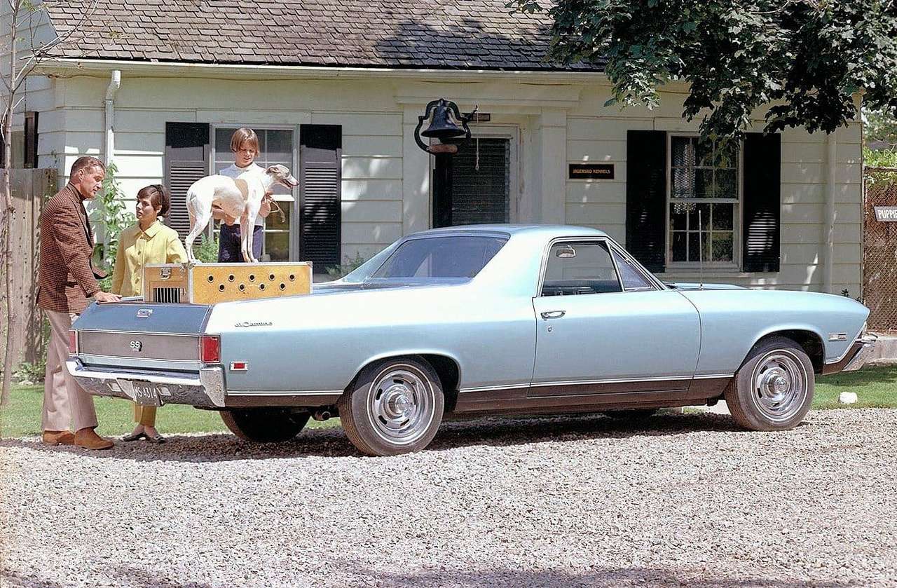 1968 Chevrolet El Camino SS 396 kirakós online