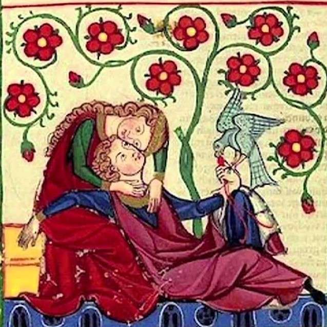 Mittelalterliche Romanze Puzzlespiel online