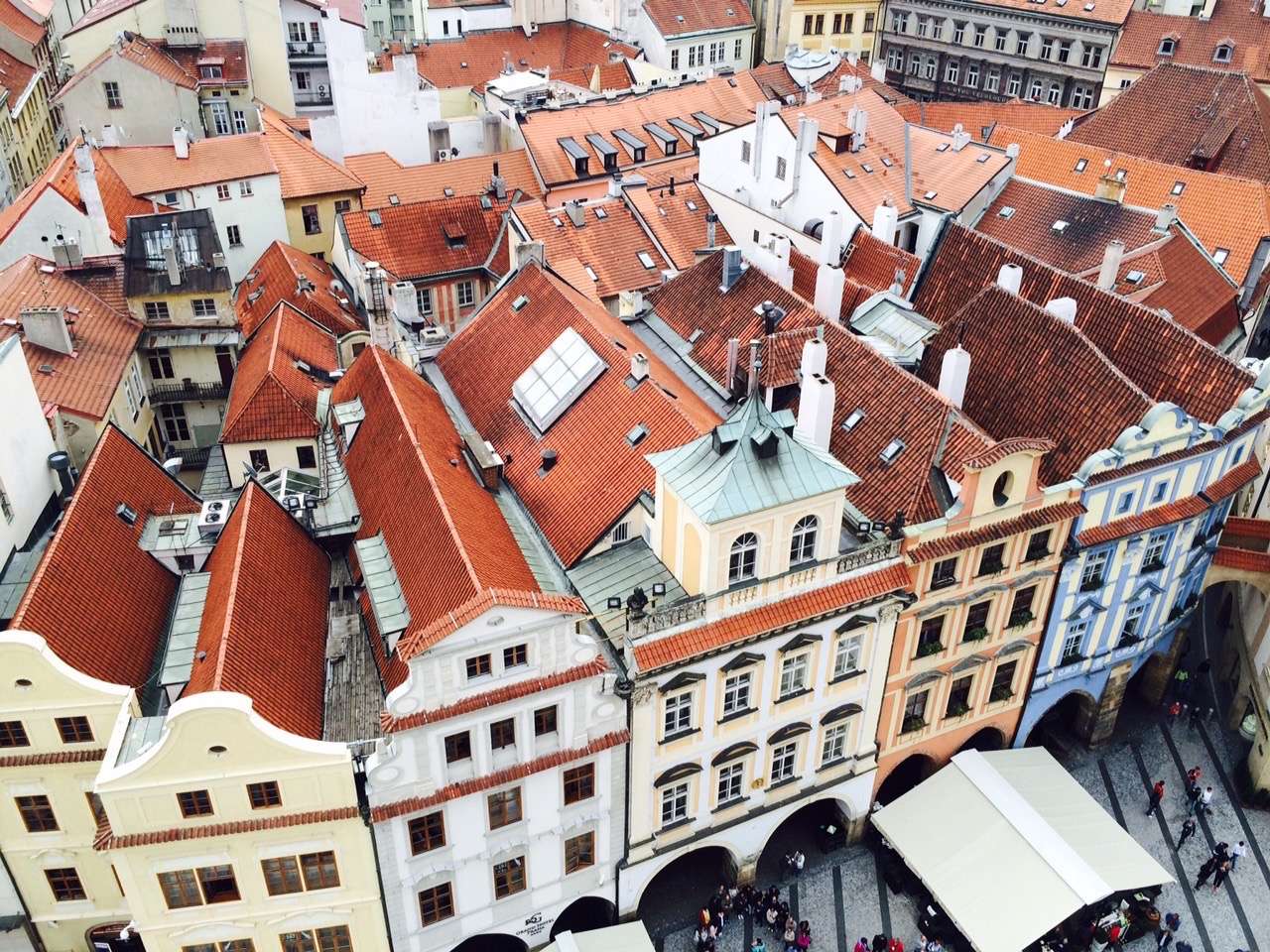 Prague - Place de l'Horloge puzzle en ligne