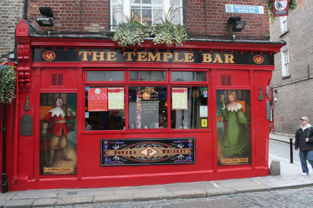 Dublin - Die Temple Bar Online-Puzzle