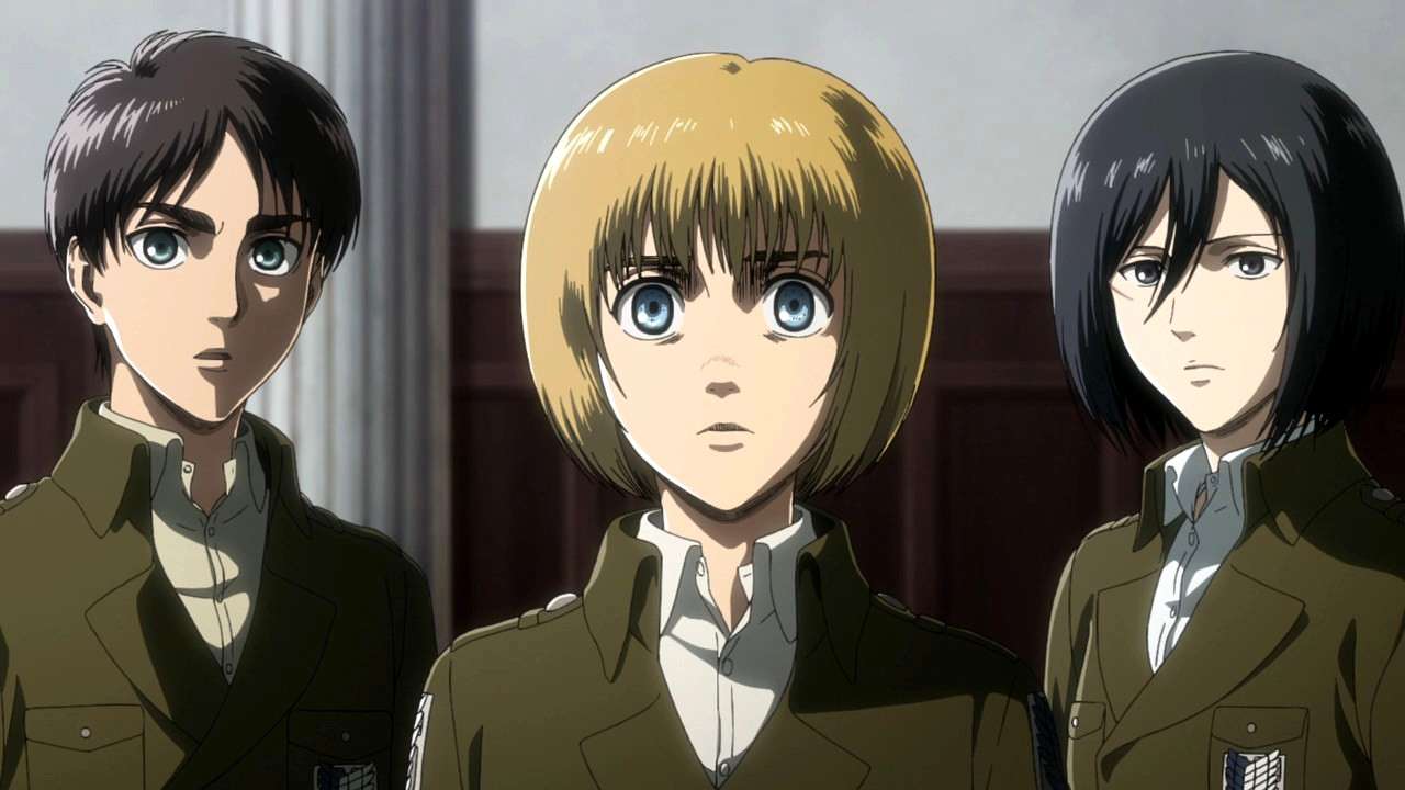 Du bist Armin und Mikasa Online-Puzzle