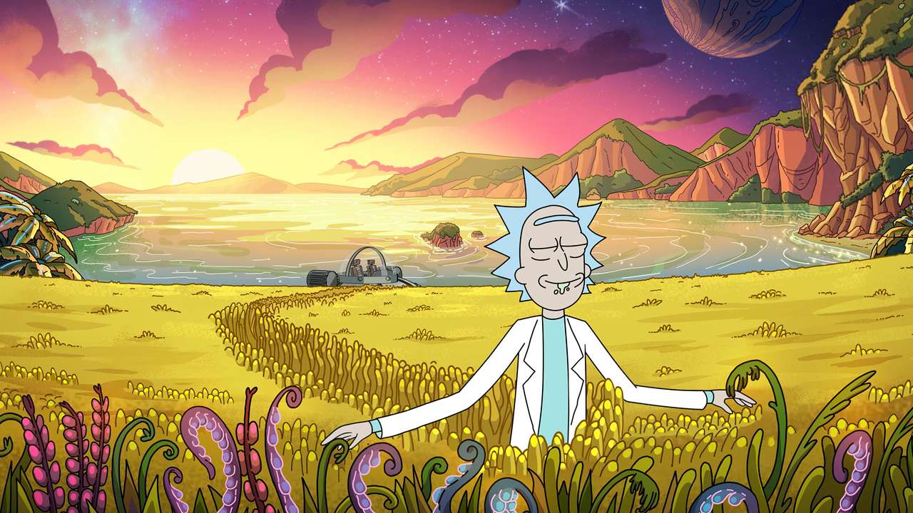 Rick en otro planeta rompecabezas en línea