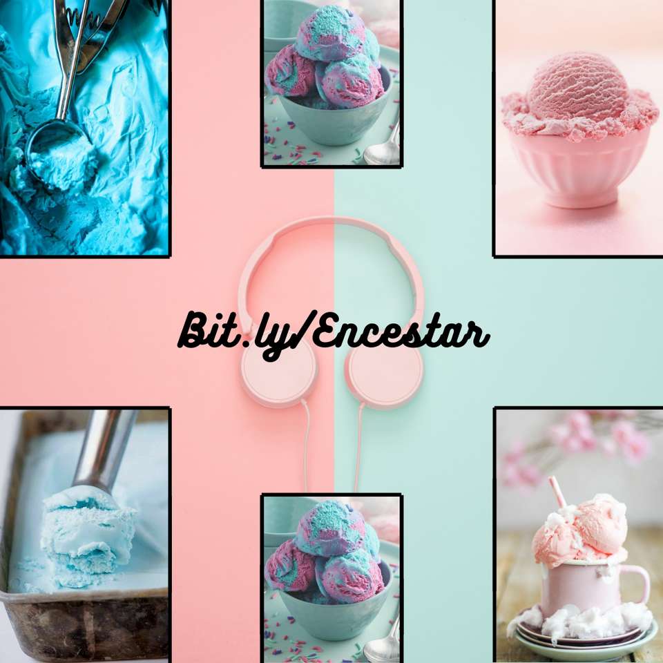 Цветен сладолед онлайн пъзел
