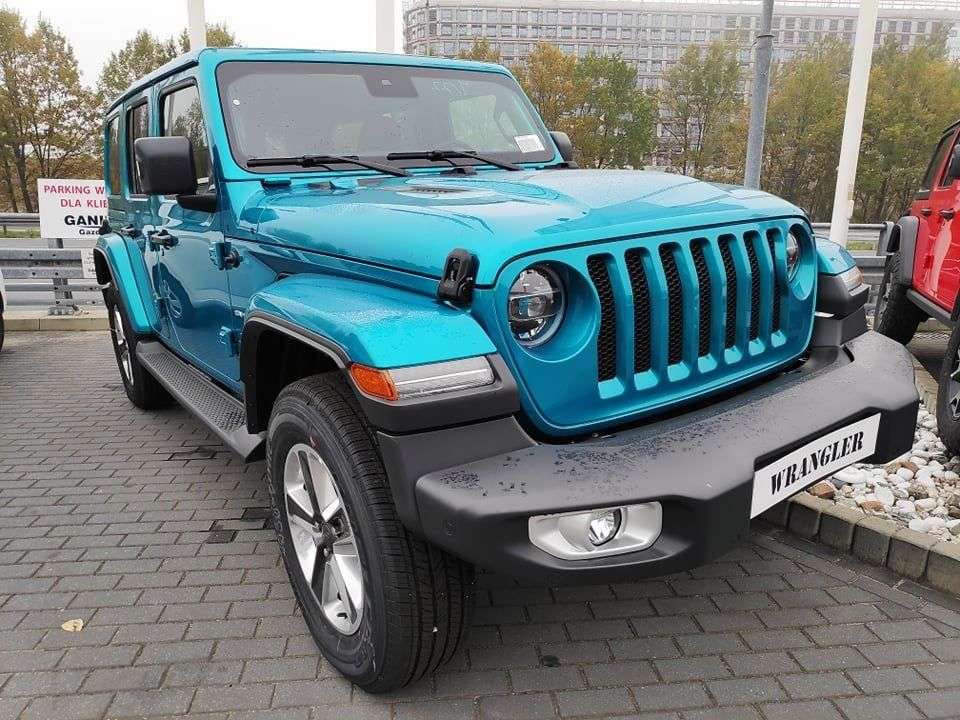 jeep wrangler sahara онлайн пазл
