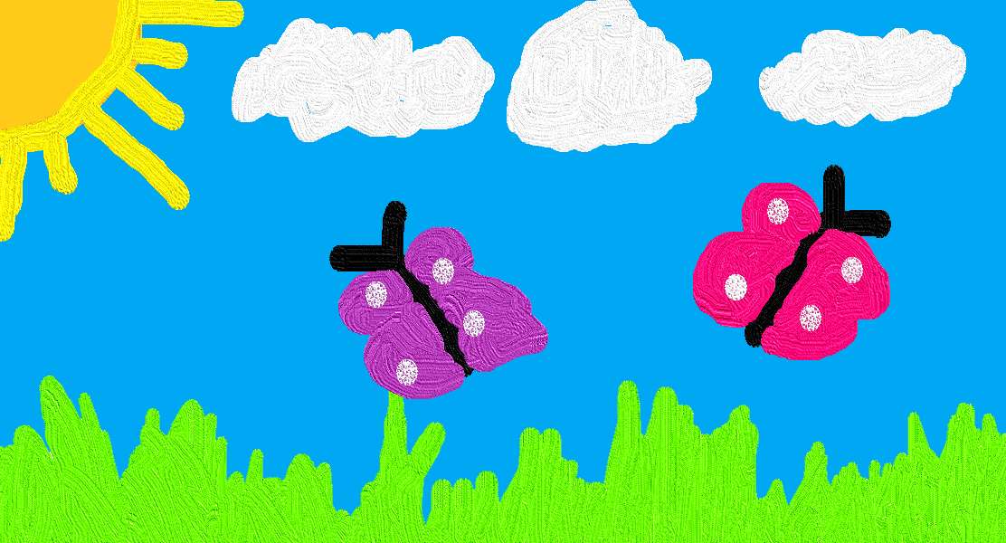 vlinders in het voorjaar online puzzel