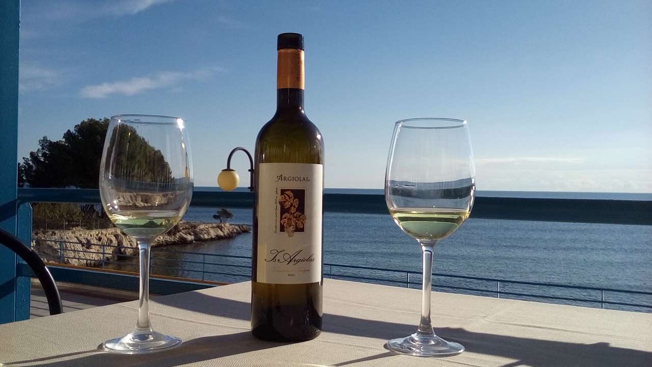 Víno na Calamosce skládačky online