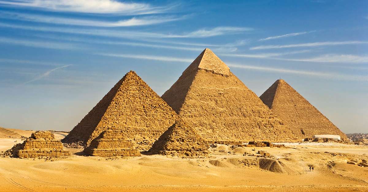 Piramide egiptene jigsaw puzzle online