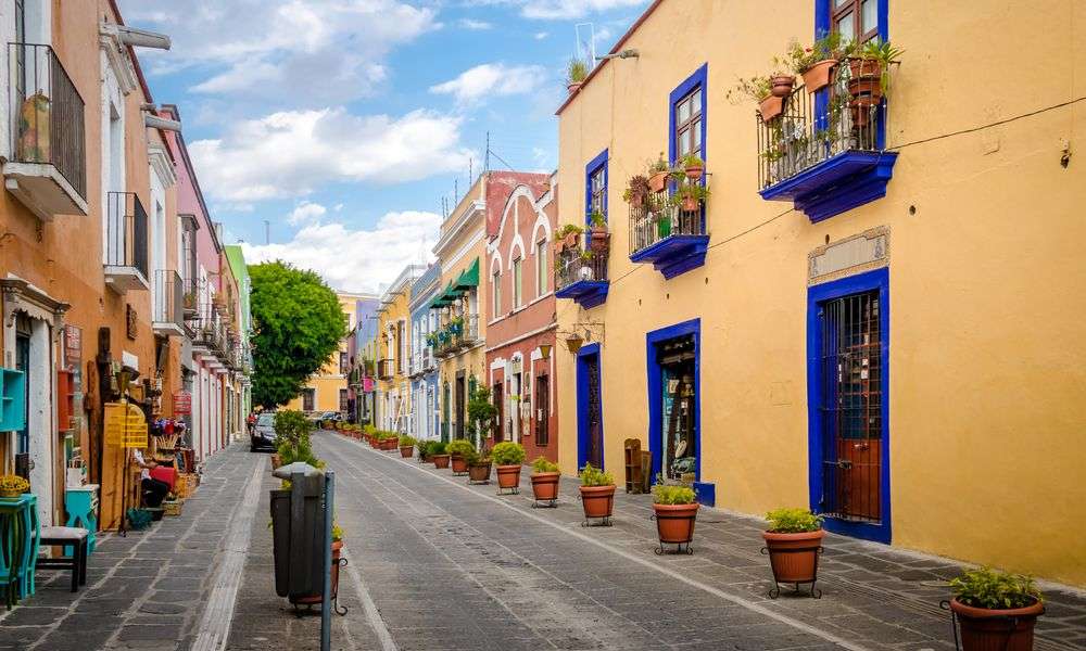 ulice Puebla skládačky online