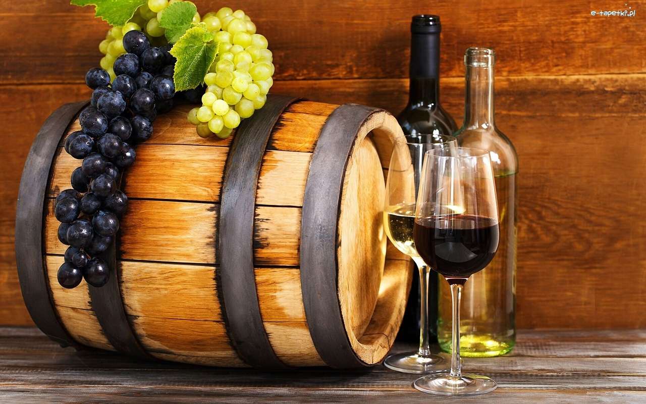грозде за вино онлайн пъзел