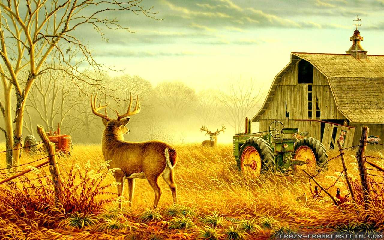 view with a deer jigsaw puzzle online