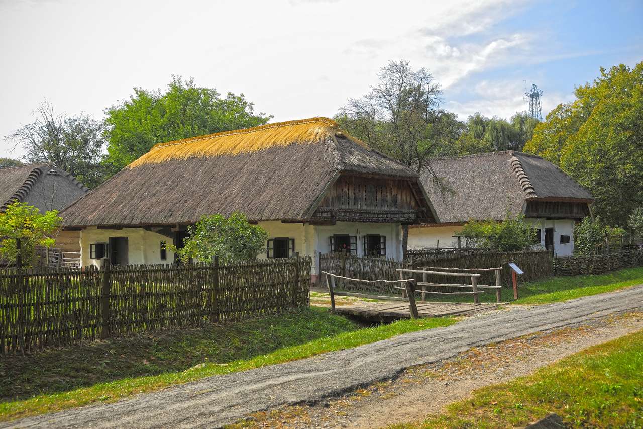 Göcsej Dorfmuseum in Ungarn Online-Puzzle