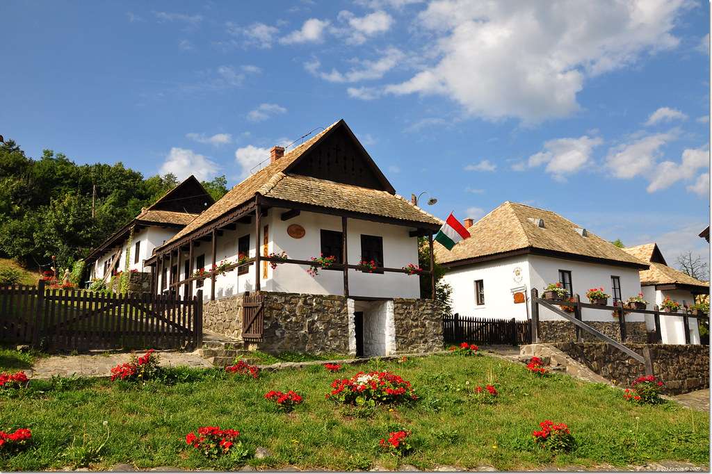 Hollokö Museum Village in Hongarije legpuzzel online