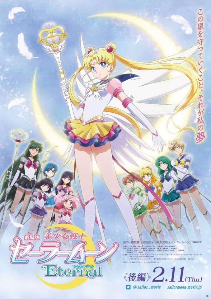 Sailor moon αιώνιο μέρος 2 παζλ online