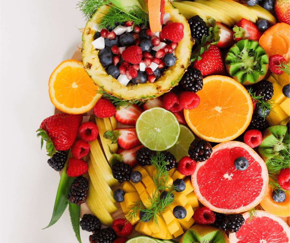 φρούτα - βιταμίνες παζλ online