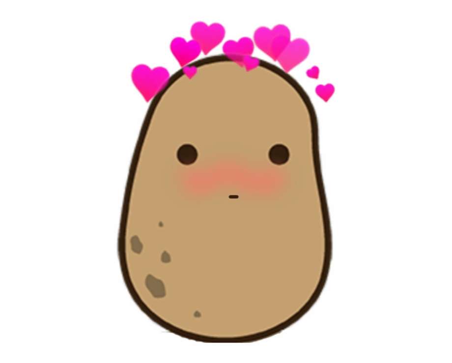 Cute kawaii potato παζλ online