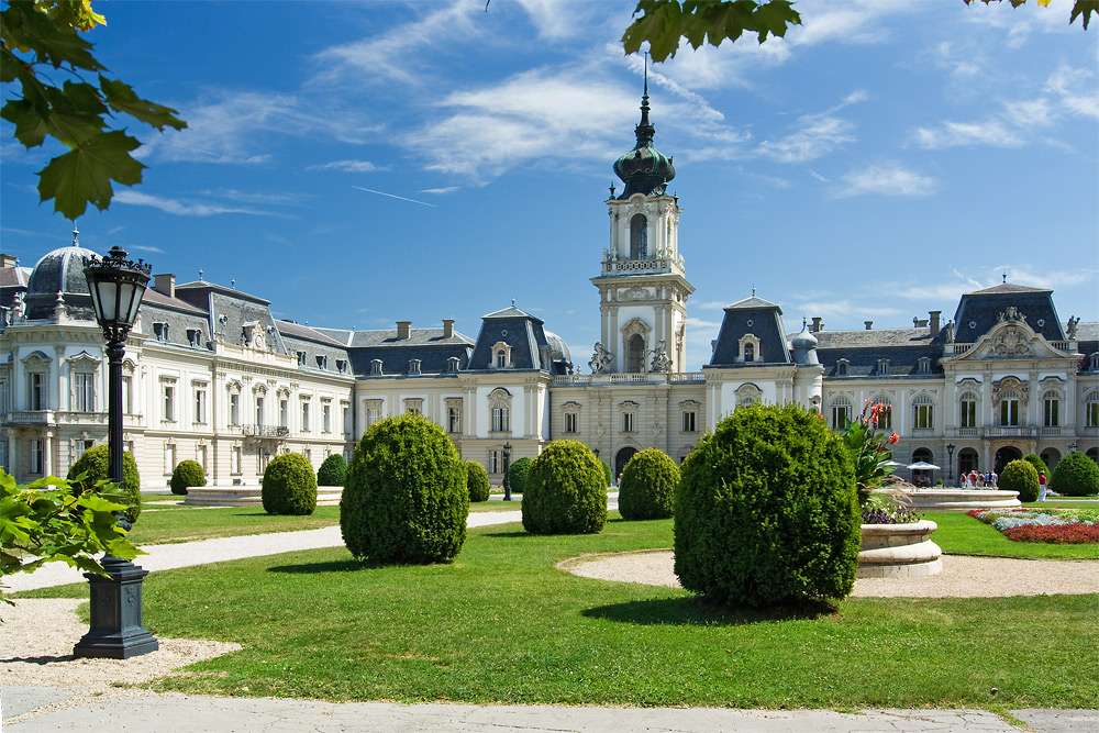 Замъкът Кестхей в Унгария онлайн пъзел