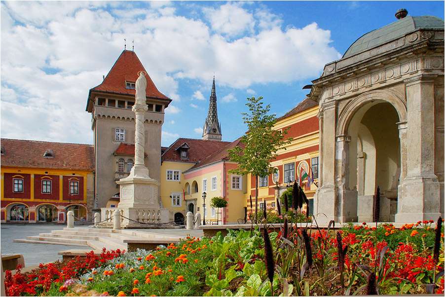 Ville de Koszeg en Hongrie puzzle en ligne