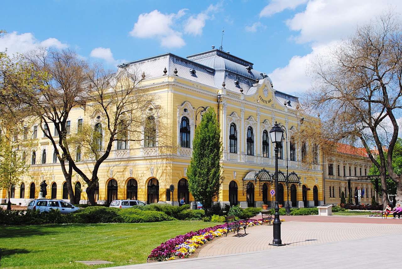 Csongrad Stadt in Ungarn Puzzlespiel online