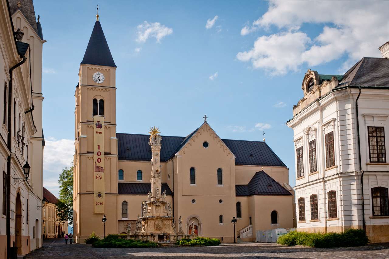 Veszprem város Magyarországon online puzzle