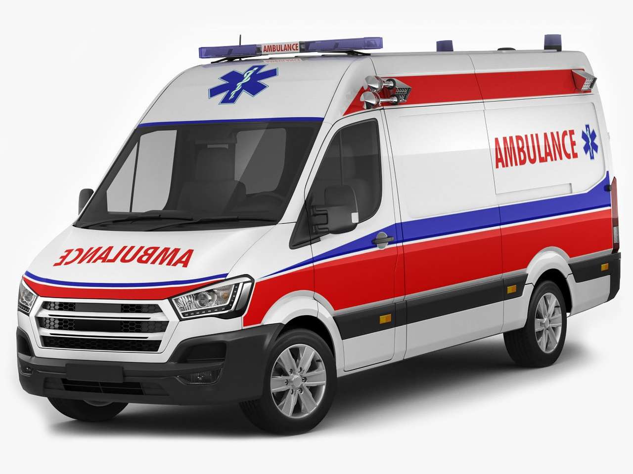 ambulans 123 pussel på nätet
