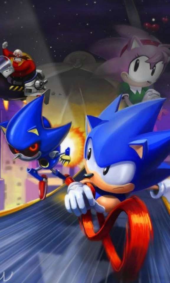 CD Sonic jigsaw puzzle online