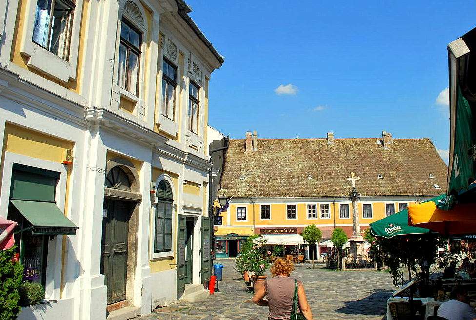 Szentendres konstnärsplats i Ungern Pussel online