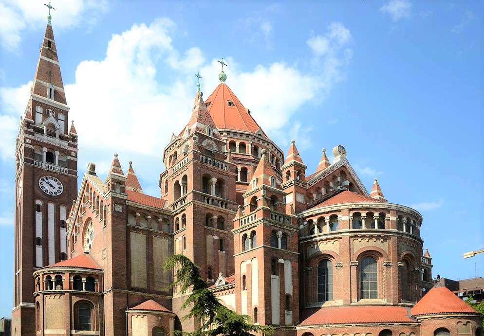 Szeged city in Hungary jigsaw puzzle online