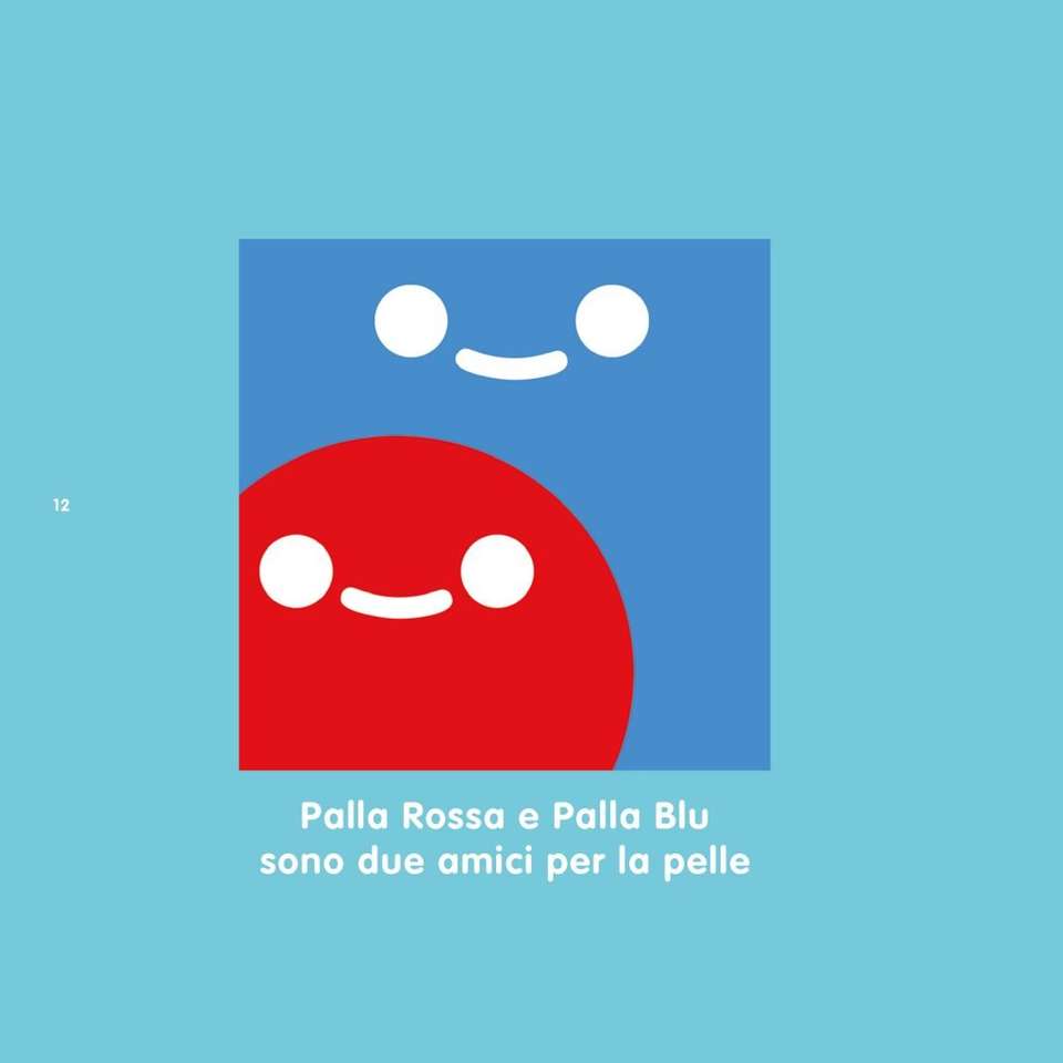 boule rouge et boule bleue puzzle en ligne