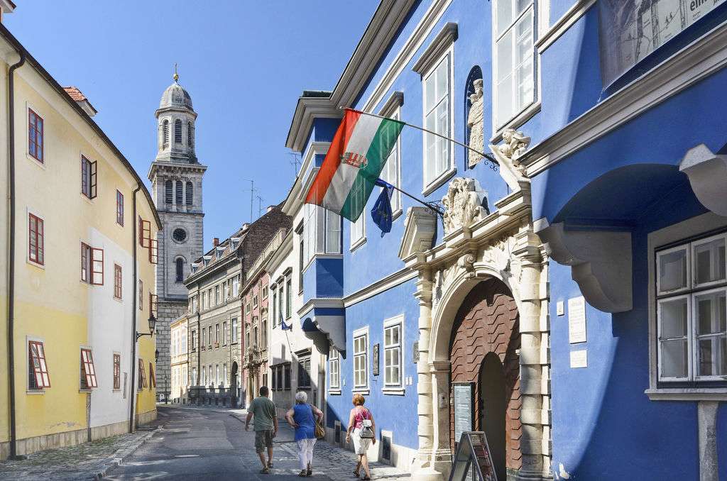 Град Шопрон в Унгария онлайн пъзел