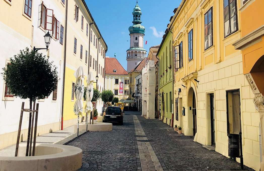 Sopron Stadt in Ungarn Online-Puzzle